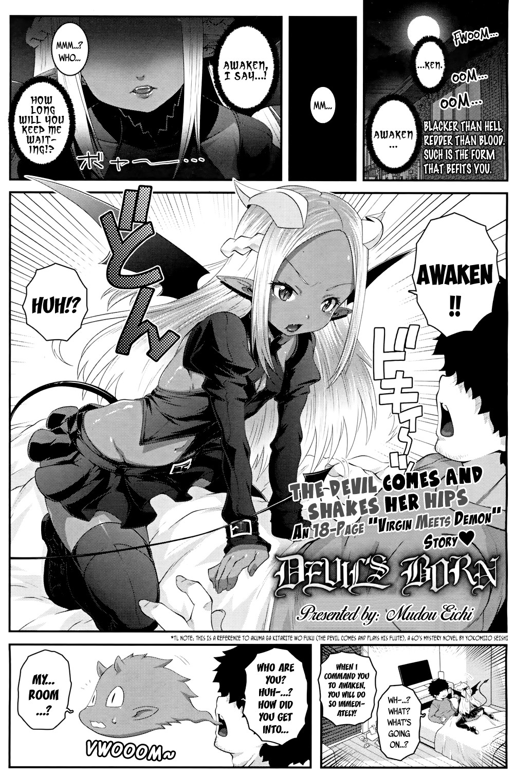 Hentai Manga Comic-Devil's Born-Read-1